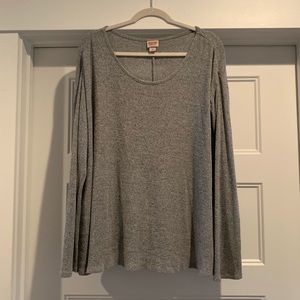 Grey oversized sweater